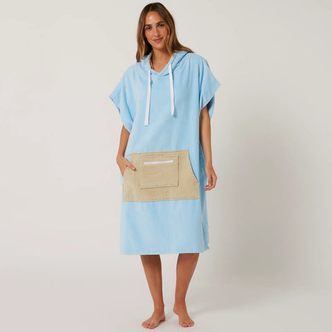 Ocean & Earth Ladies Day Dream hooded Poncho