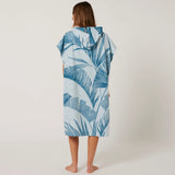 Ocean & Earth Ladies Palm Zip Front Hooded Poncho