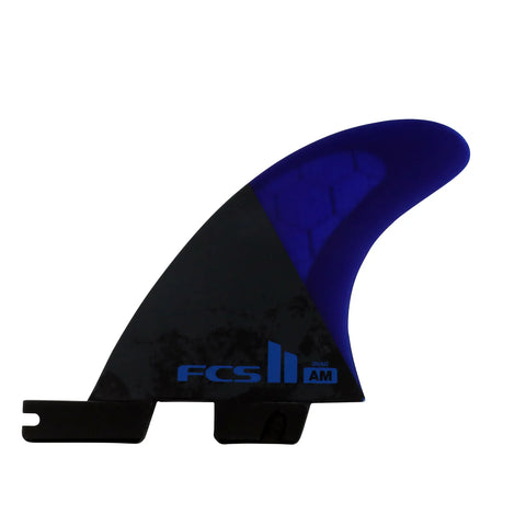 FCS II AM PC Medium Cobalt Quad Rear Retail Fins
