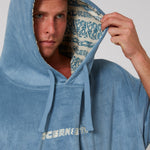 Strike Hooded Poncho Petrol