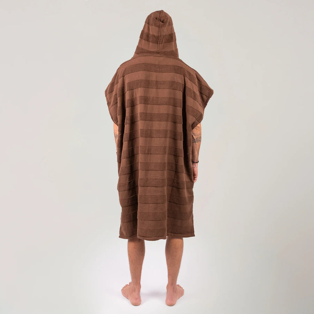 Ocean & Earth Layz Hooded Poncho Mens