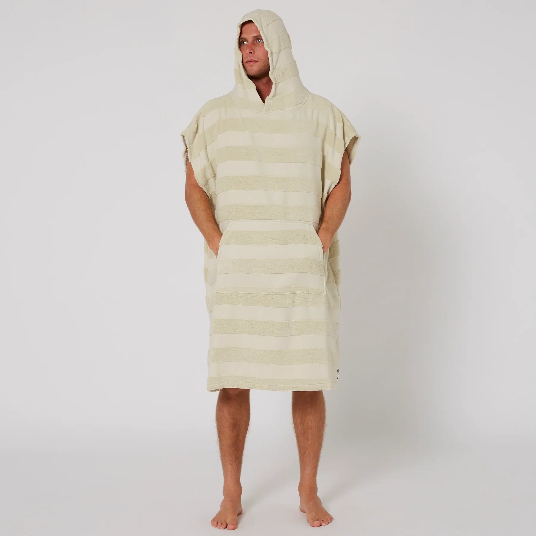 Ocean & Earth Layz Hooded Poncho Mens