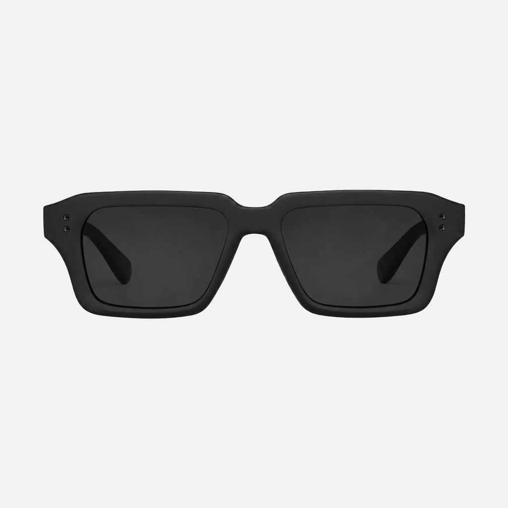 Carve Anyways Matte Black Recycled Frame Grey Polarized Lens