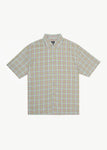 Kali Hemp Check Shirt - Pistachio Check