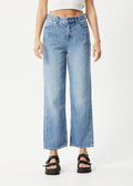 Afends Shelby Hemp Denim Wide Leg Jean Long