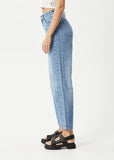 Shelby  Hemp Denim Wide Leg Jean Long