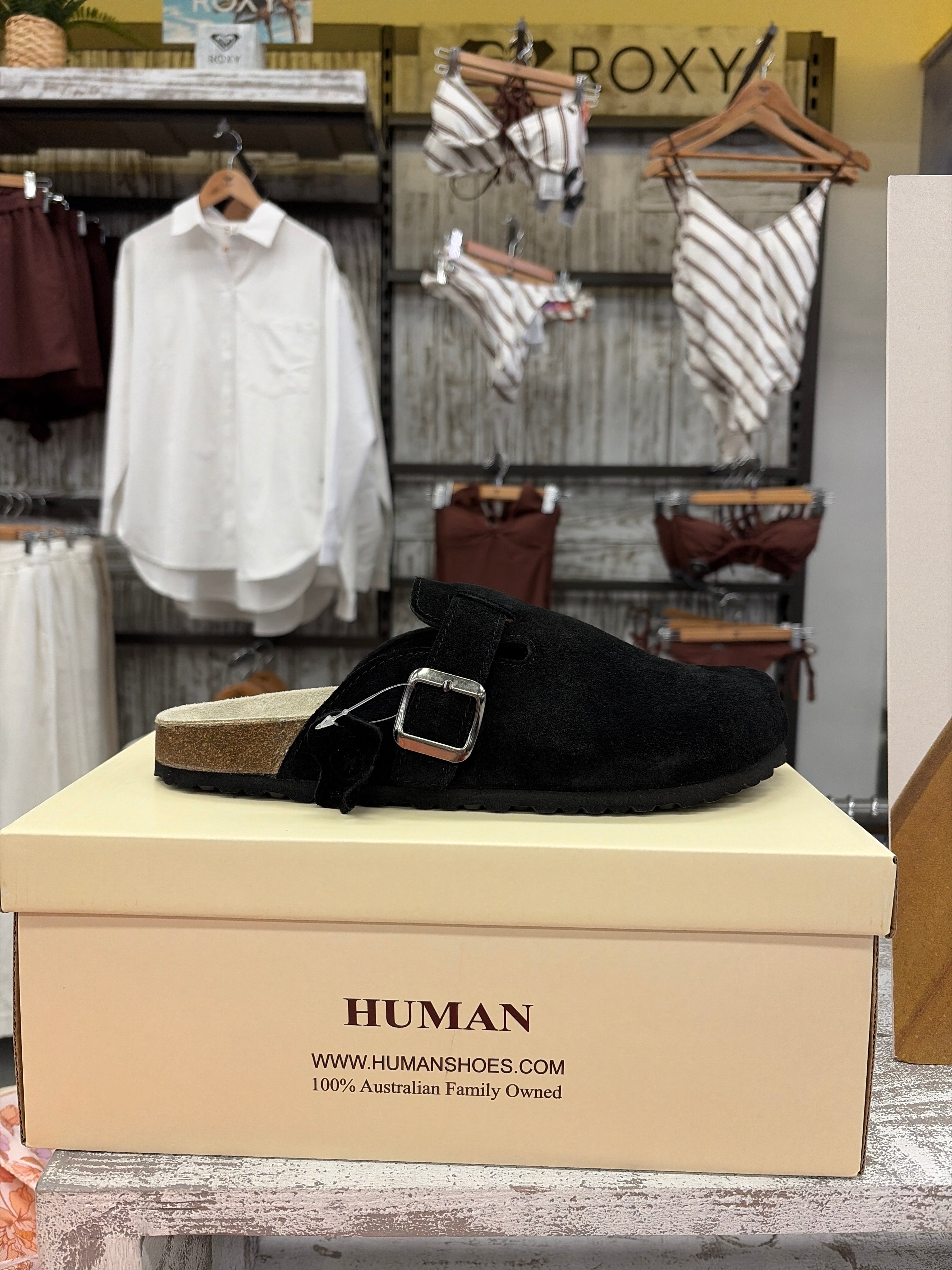 Human Holland Suede Slide Men -  Black