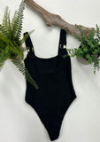 Tsunami Swim Oceania One Piece Black