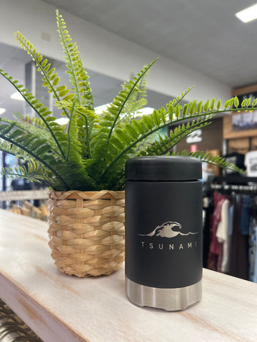 Fridgy 375ml Grip Series Can Cooler Midnight Black