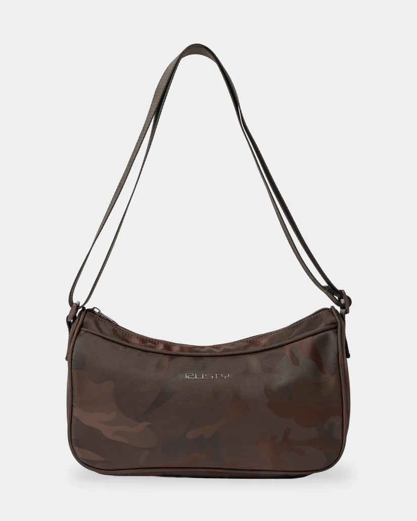 Rusty Stella Nylon Camo Side Bag