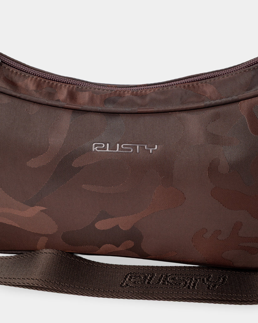 Rusty Stella Nylon Camo Side Bag