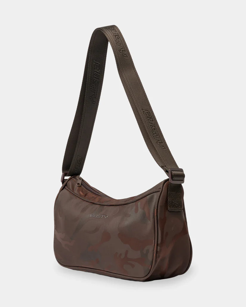 Rusty Stella Nylon Camo Side Bag
