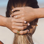 Atolea Double Chunky Ring