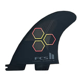 FCS II CI PC Medium Black/Flame Tri Retail Fins