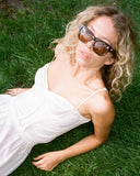 Epokhe Eyewear Brut - Crystal Dark Tortoise Polished / Amber