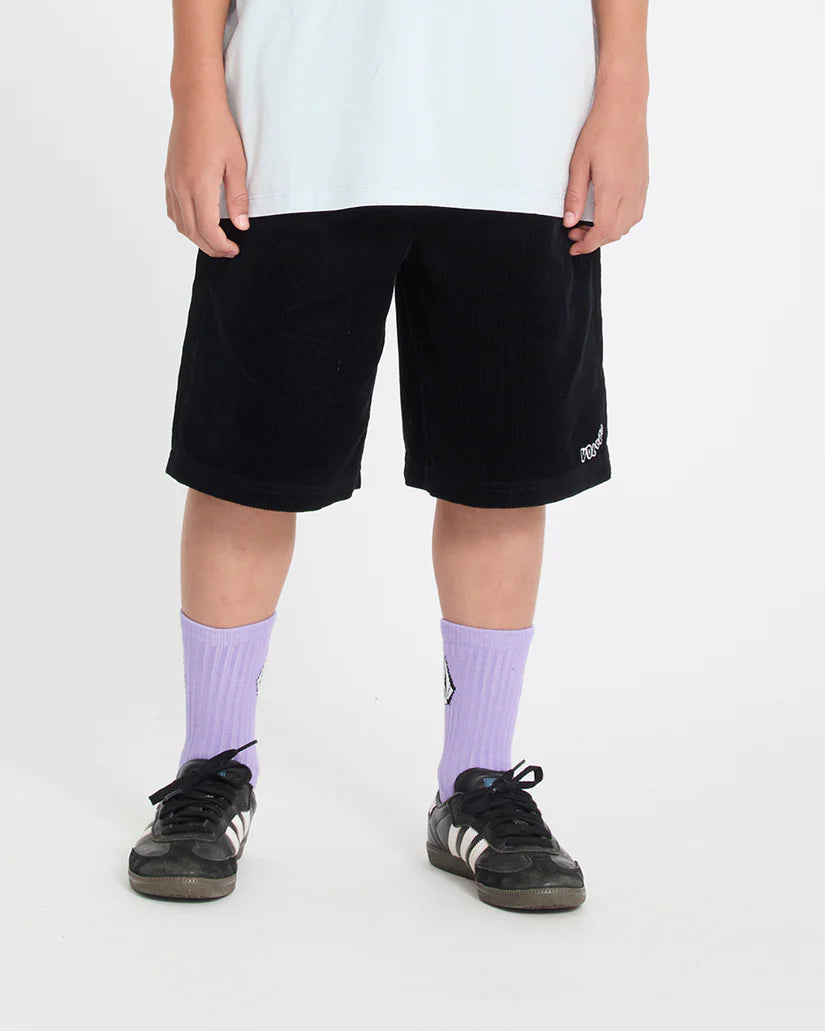 Outer Spaced Elasticated Waist Corduroy Short Kids