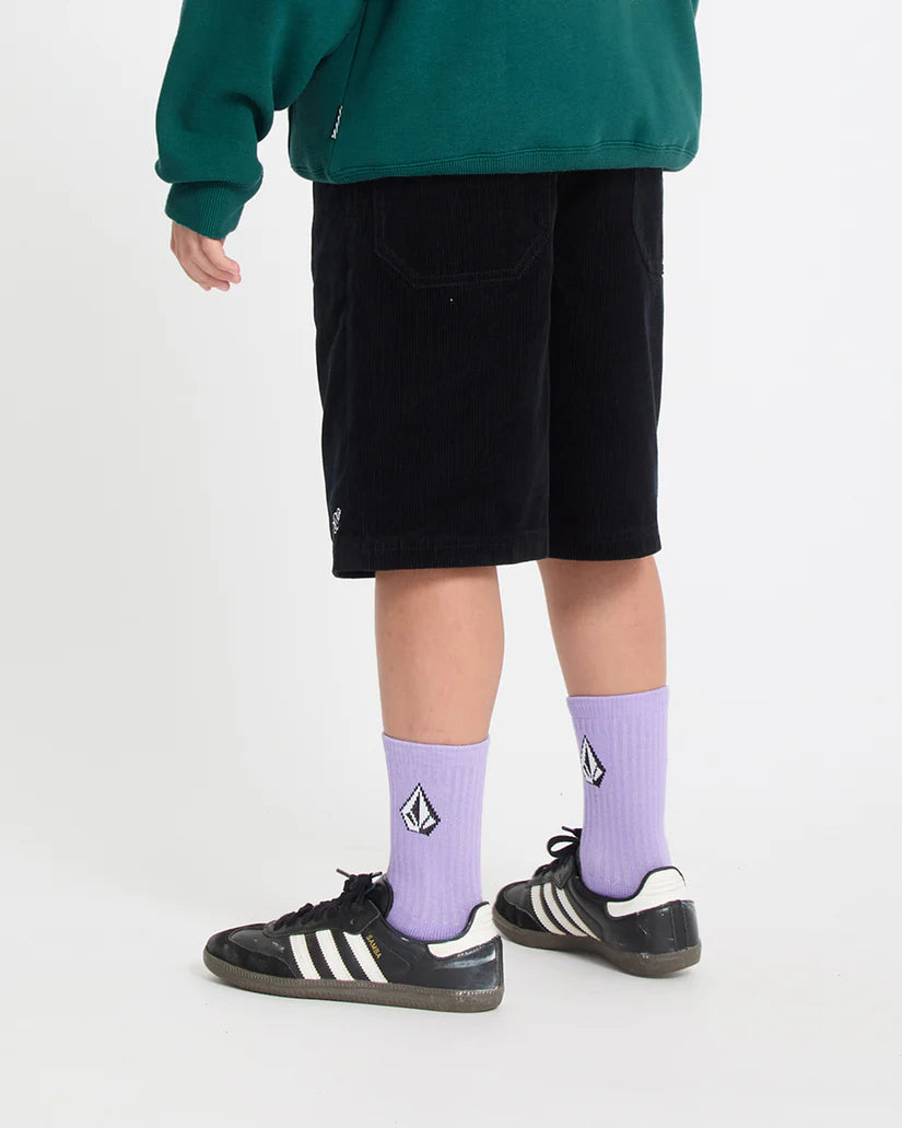 Outer Spaced Elasticated Waist Corduroy Short Kids
