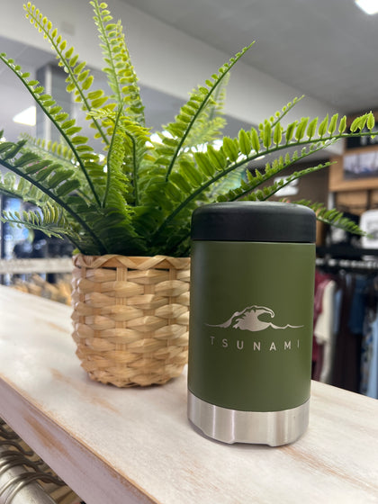 Fridgy 375ml Grip Series Can Cooler Commando Green