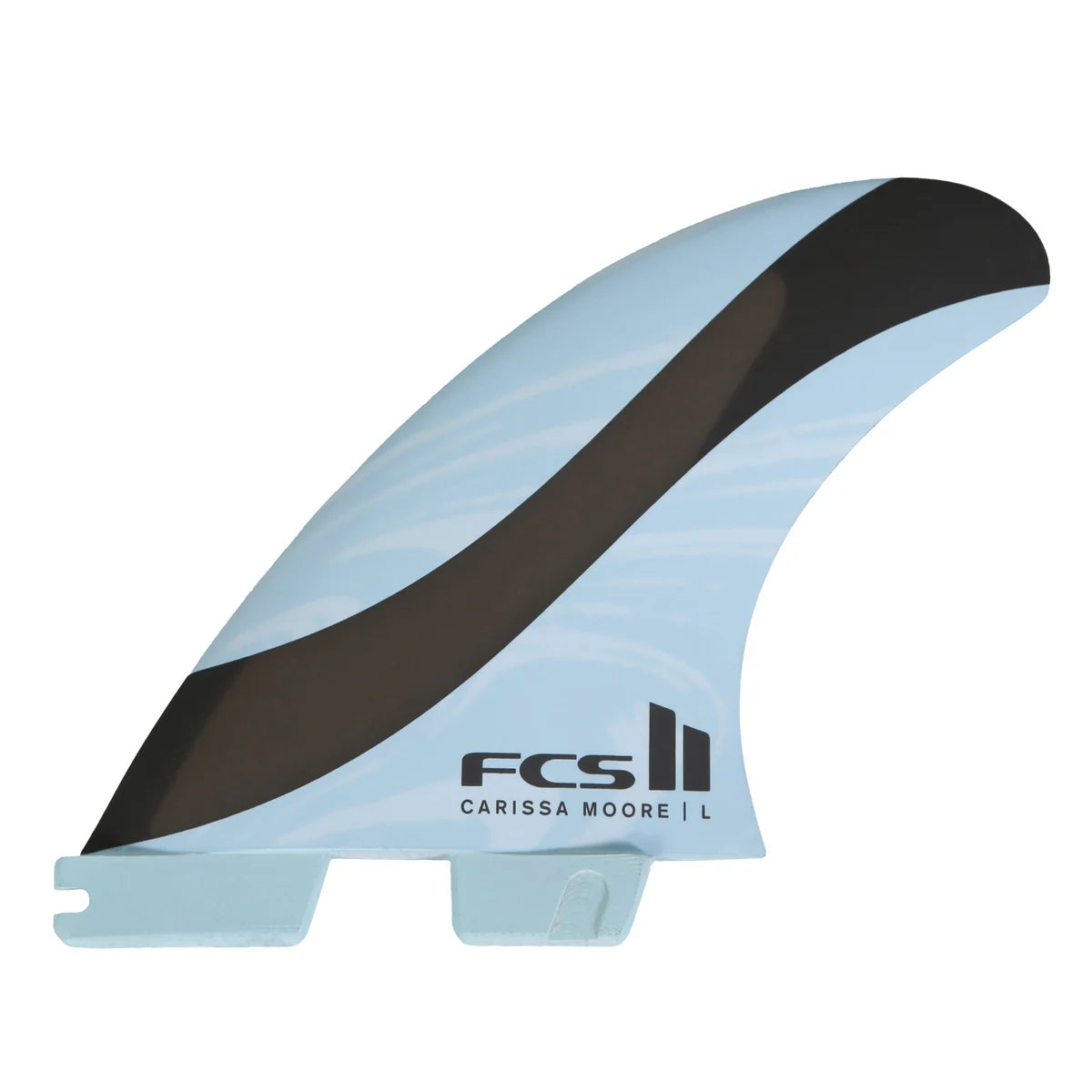 FCS II CM PC Aircore Blue/Black Small Tri Retail Fins