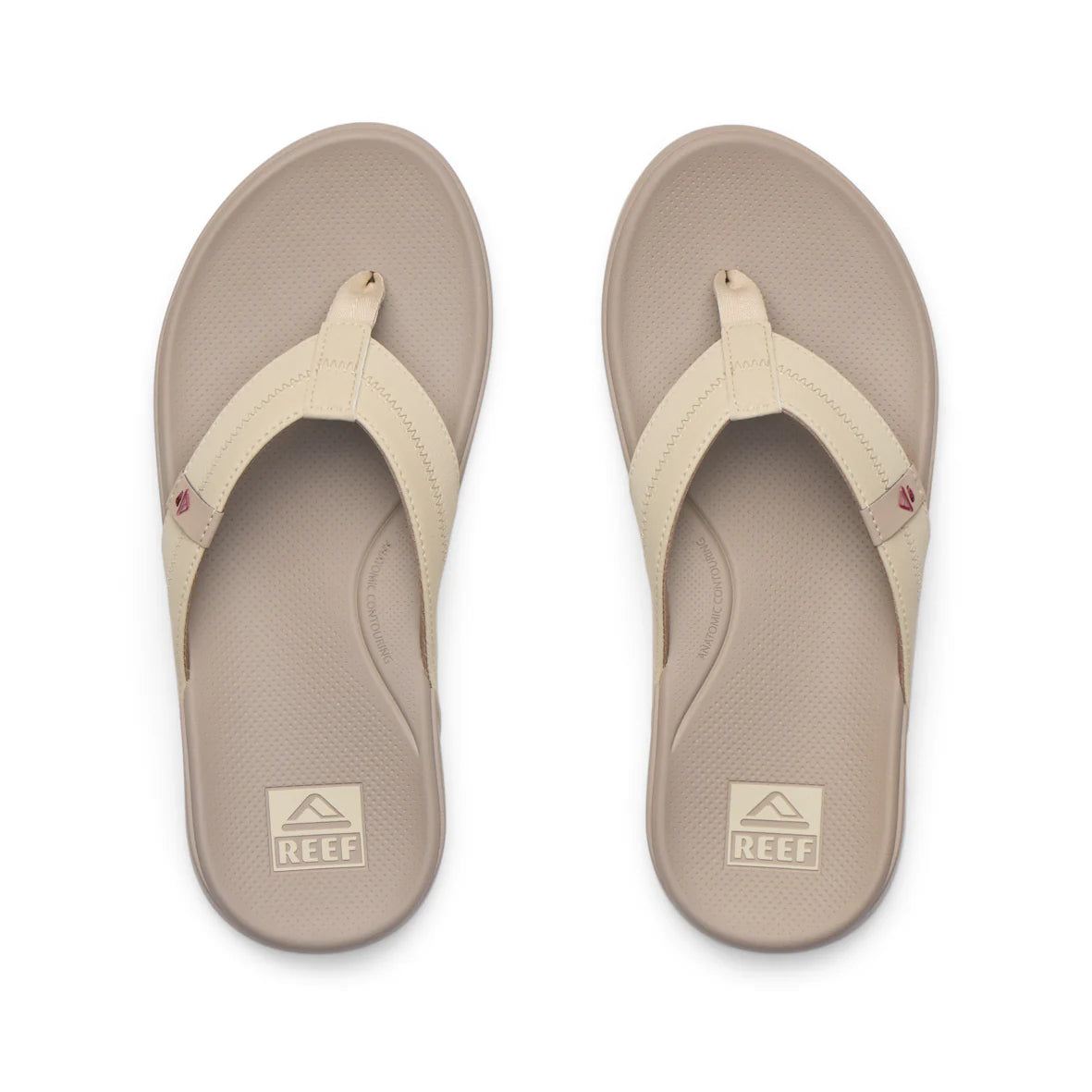 Reef Cushion Phantom 2.0 Tan/Maroon