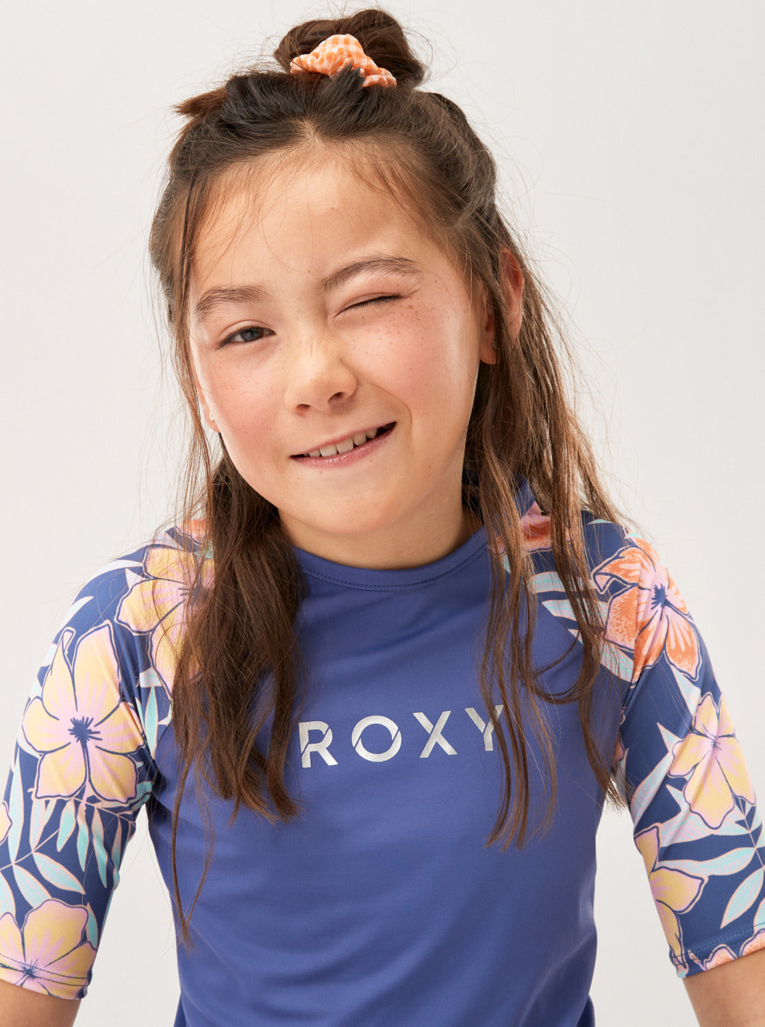 Roxy Funky Palm SS UPF 50 Surf T-Shirt Girls 6-16