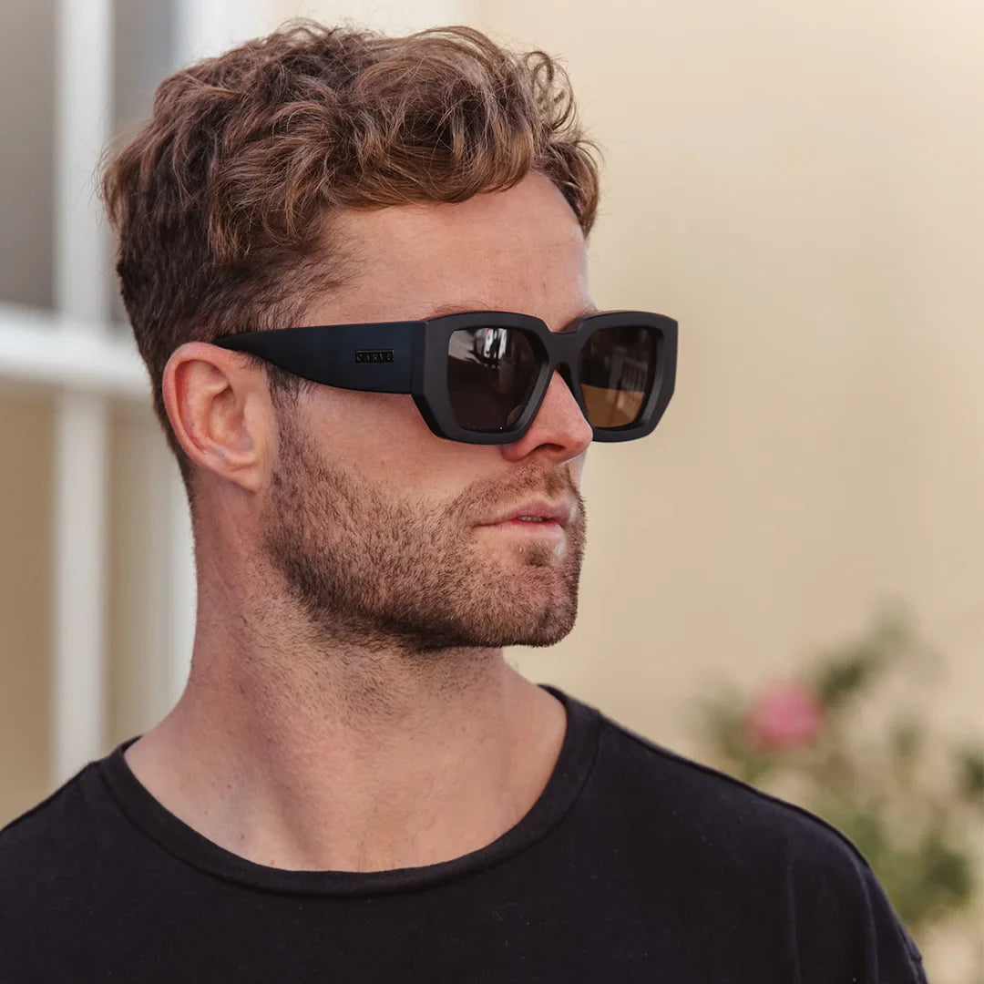 Carve Catapult Matt Black Frame with Brown Polarized Lens