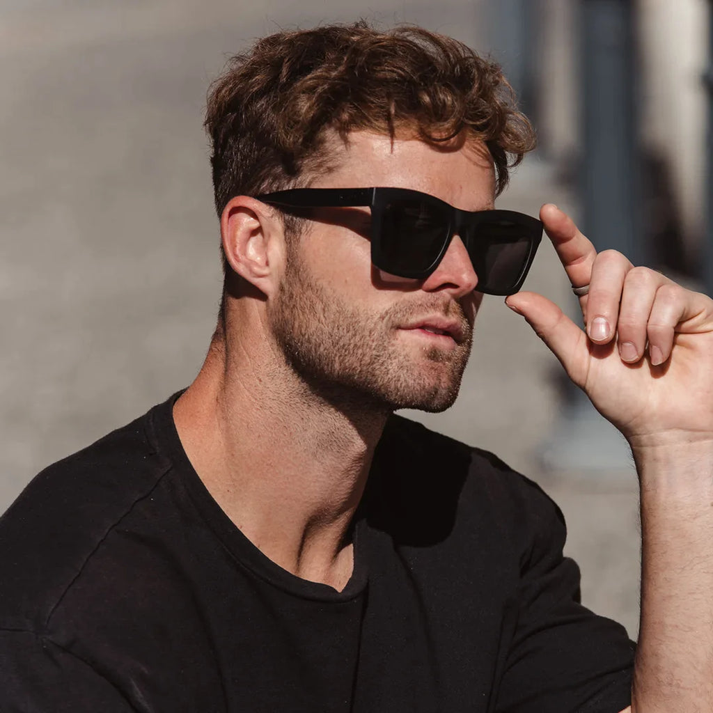 Carve Easton Matt Black Frame with Grey Polarized Lens