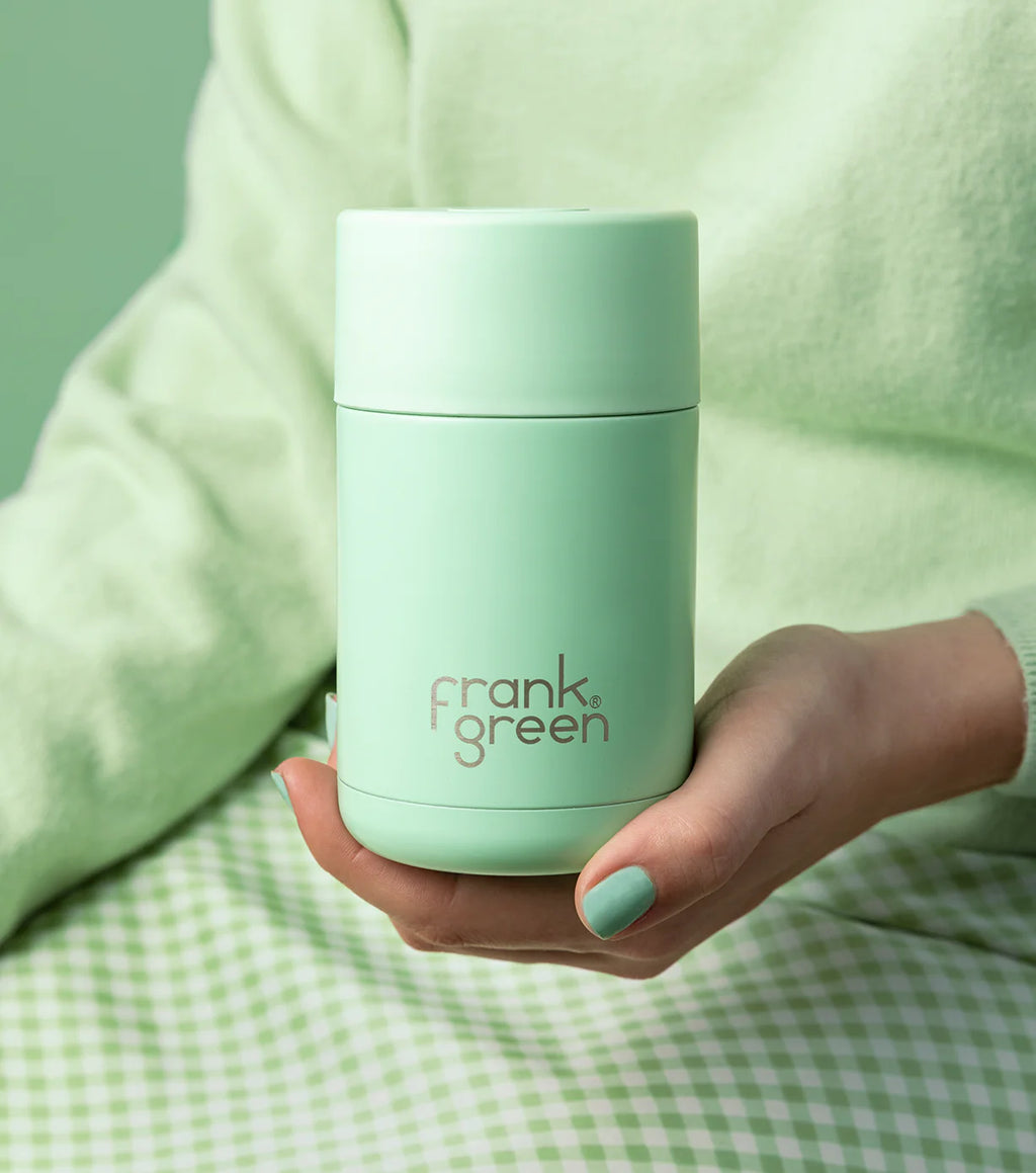 Frank Green 355ml/12oz Ceramic Reusable Cup - Mint Gelato