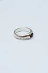 Amaris Circle Onyx Signet Ring