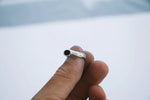 Amaris Circle Onyx Signet Ring