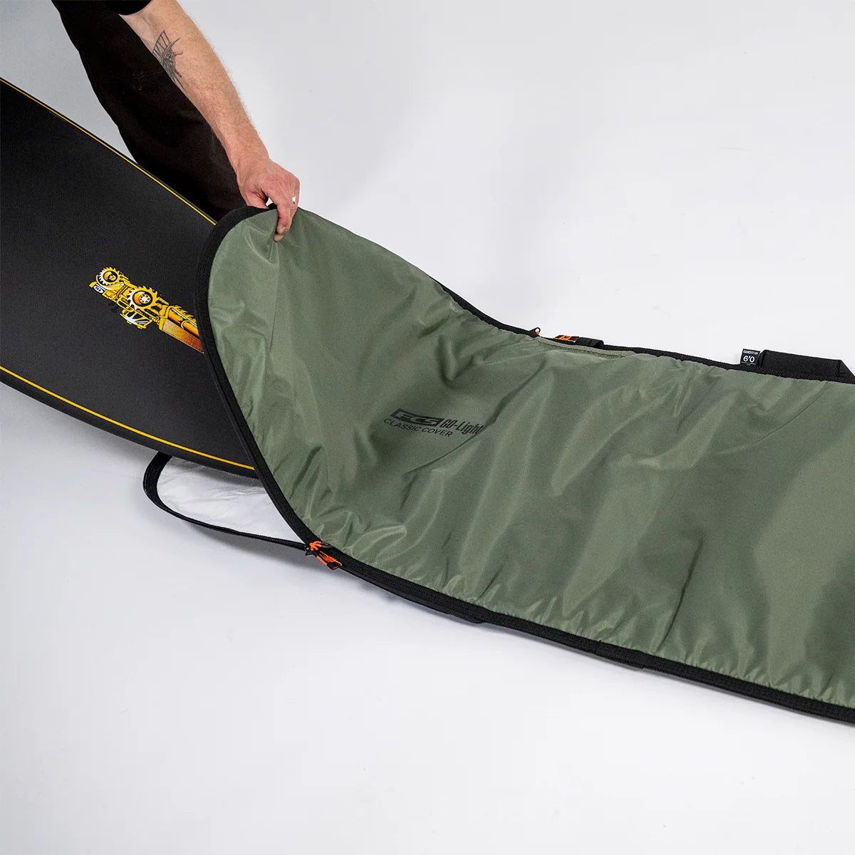 FCS Classic Cover Shortboard 6'0" Alpine