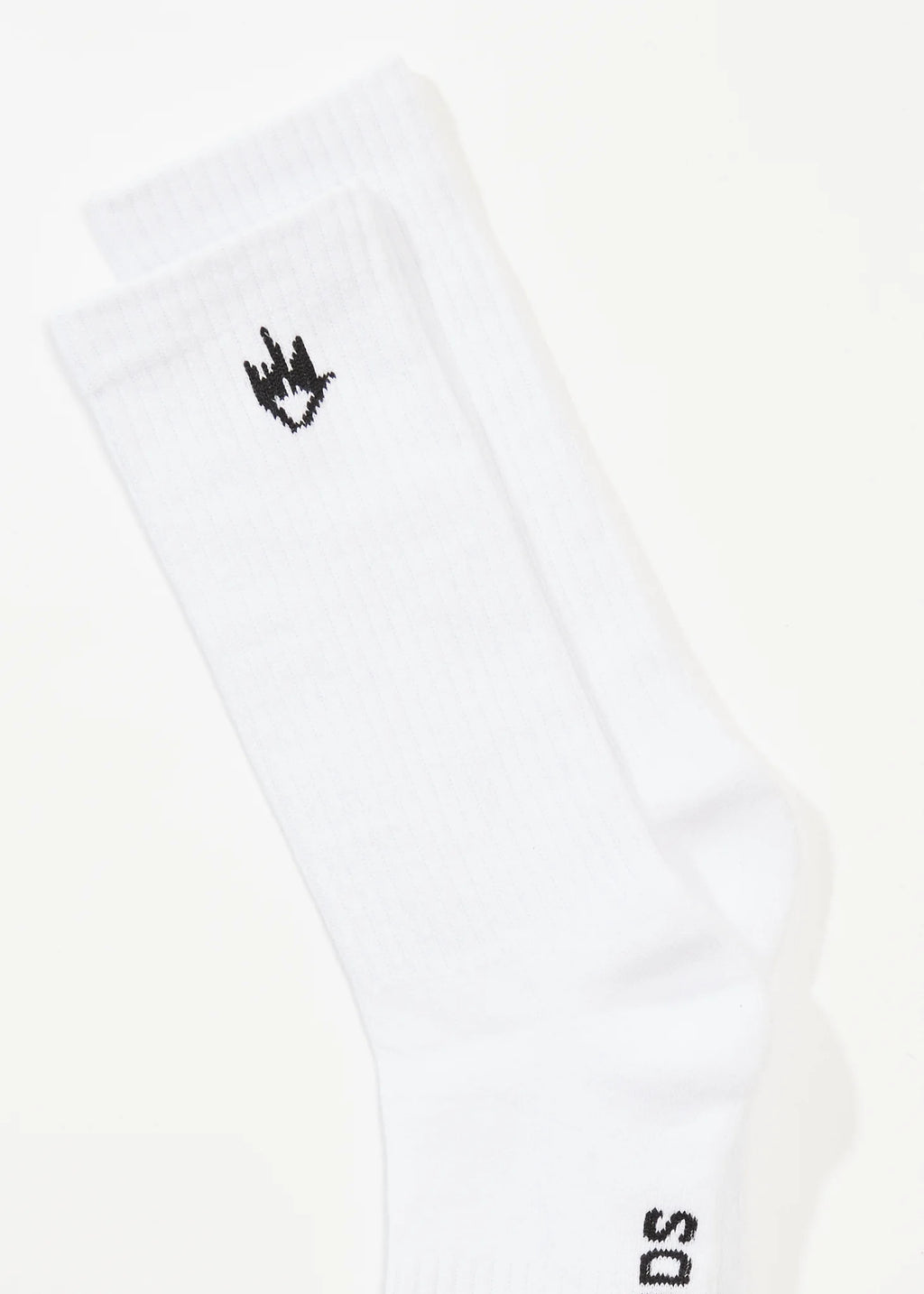 Afends Flame Socks Three Pack White