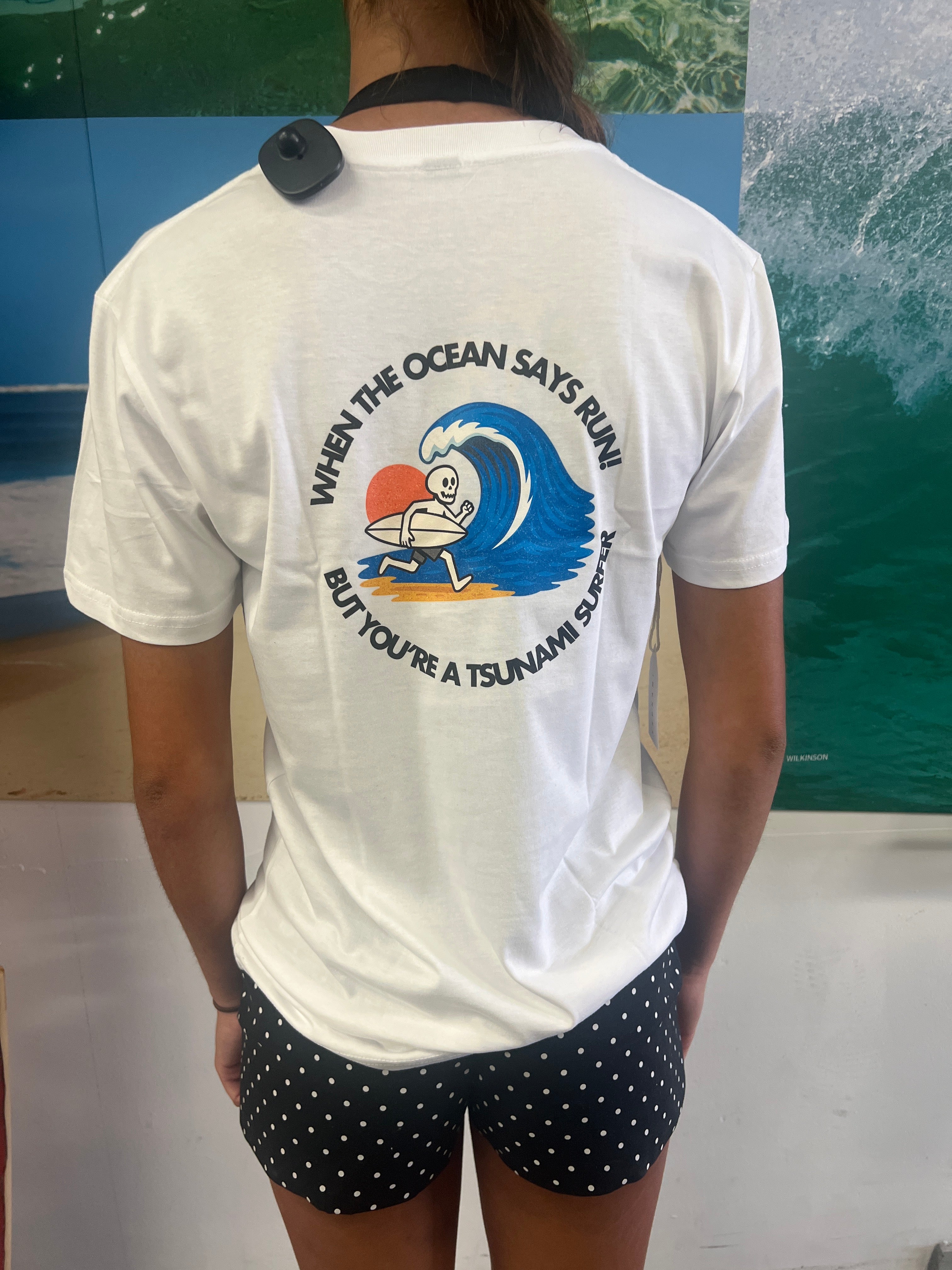 Tsunami Ocean Runner T-Shirt White