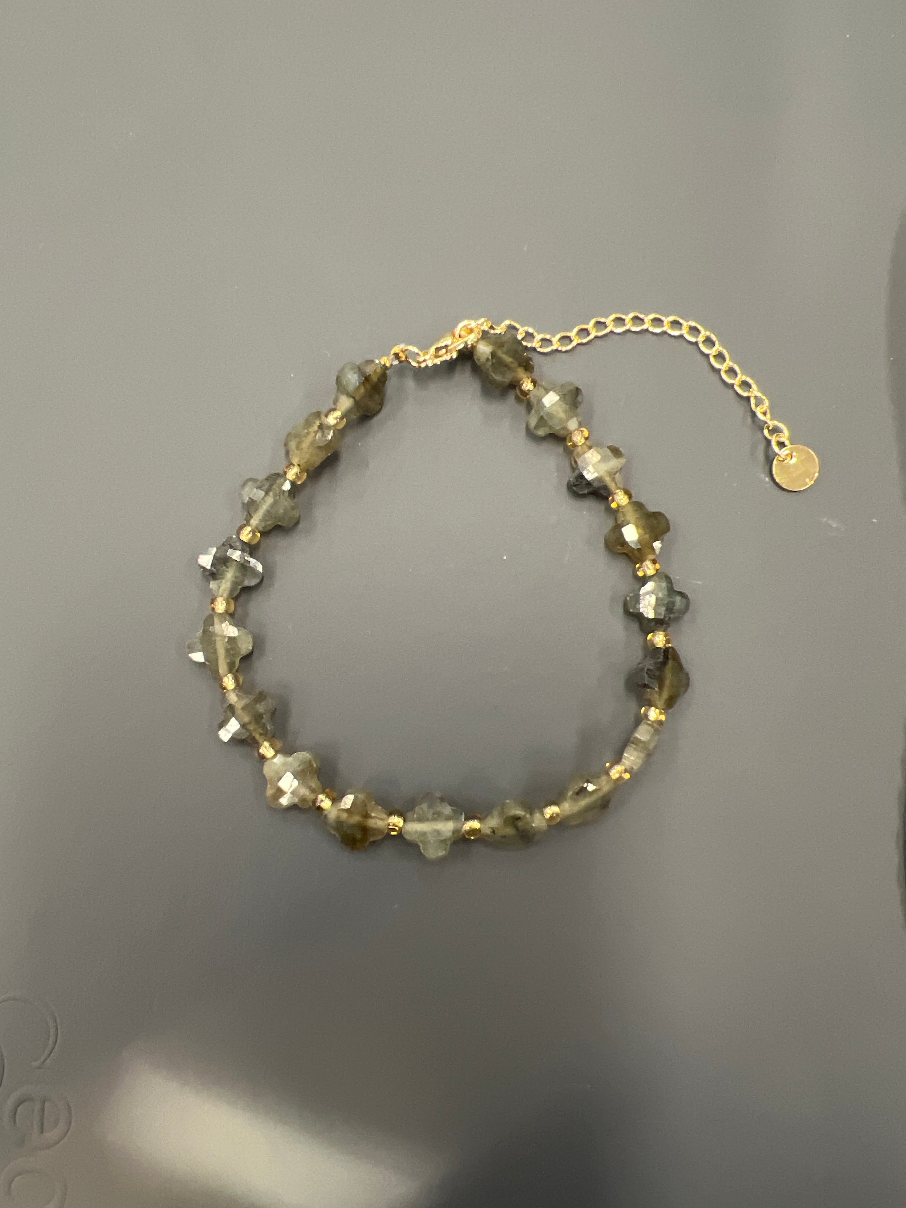 Tsunami Grey Stone Bracelet
