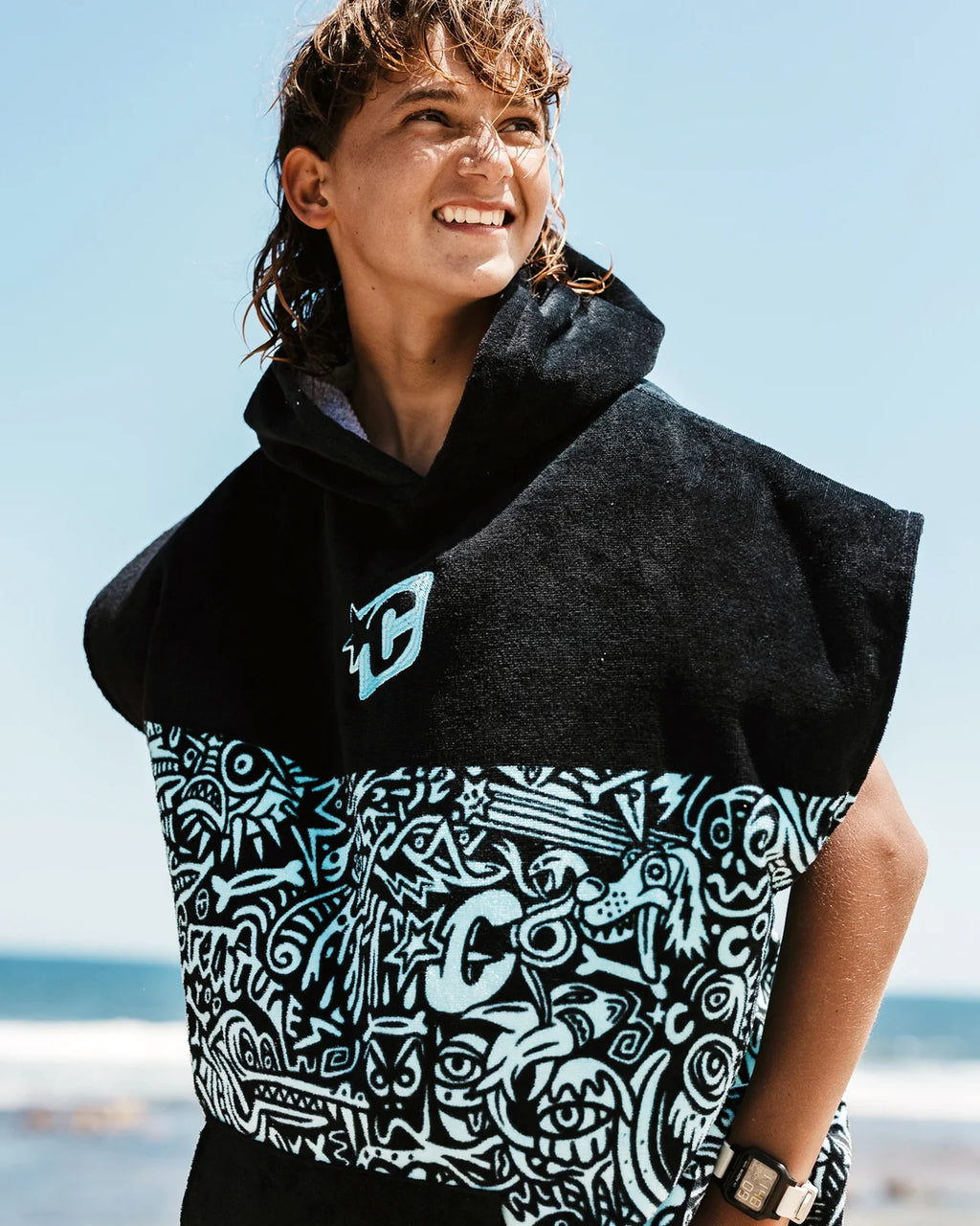 Creatures Of Leisure Hoodie Towel Boys