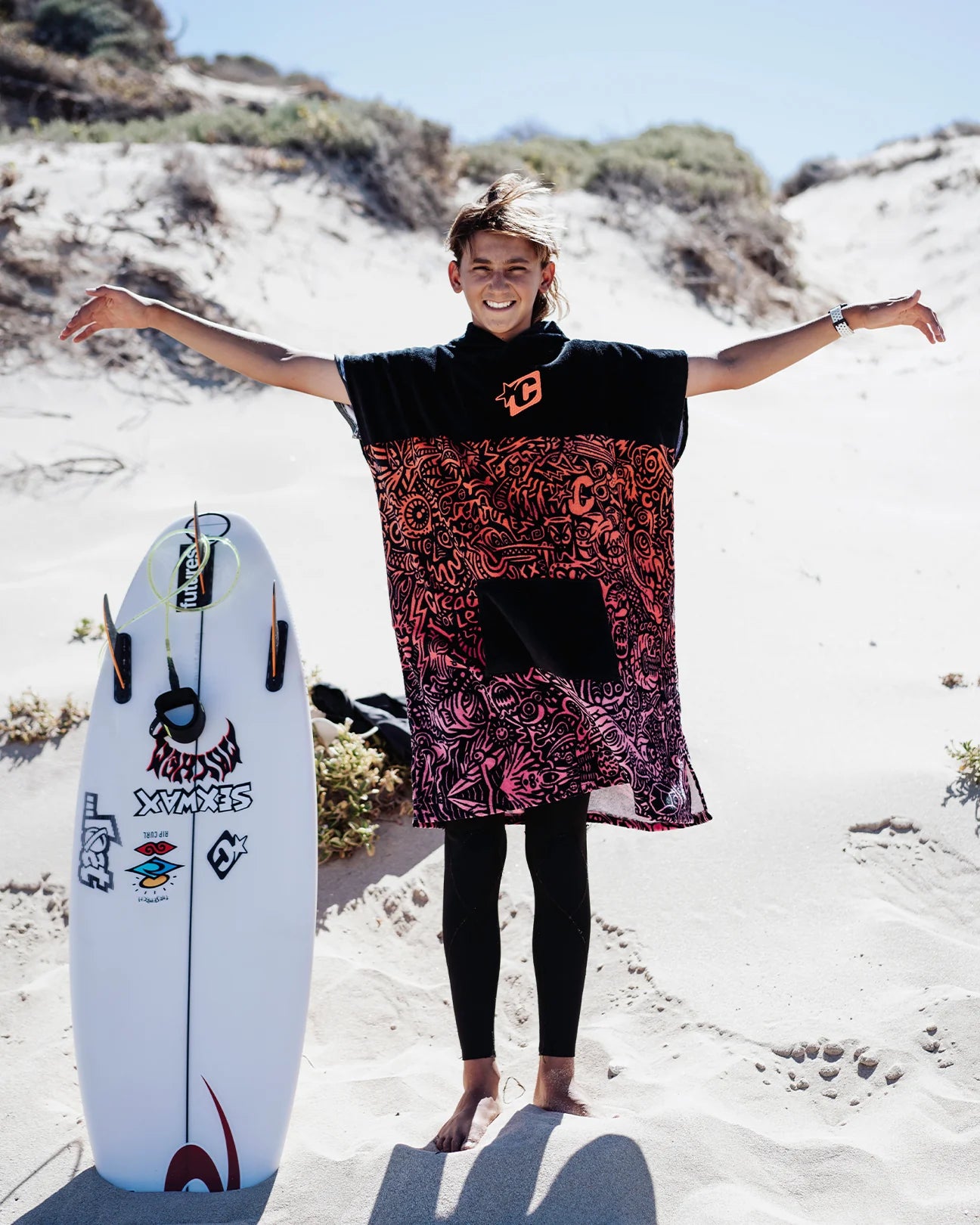 Creatures Of Leisure Hoodie Towel Boys