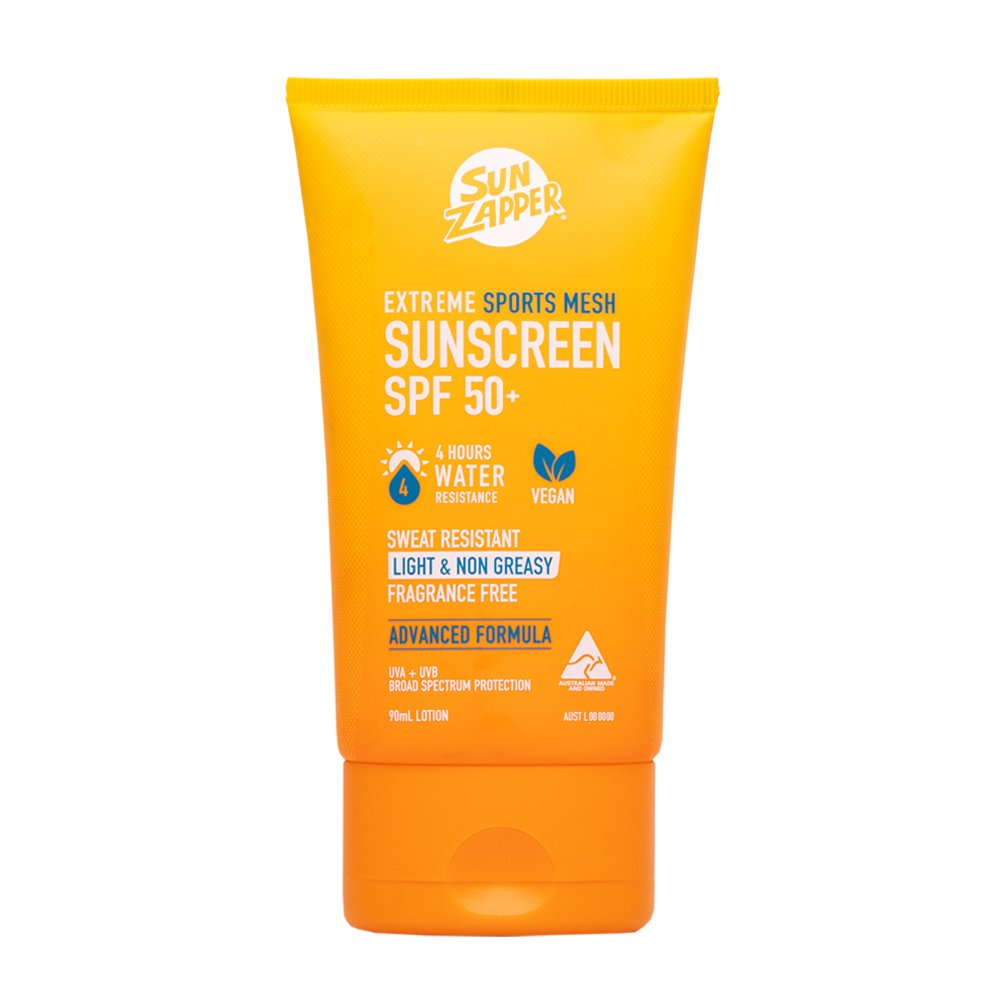 Sun Zapper Extreme Sports Mesh Sunscreen Lotion 90mL SPF 50+