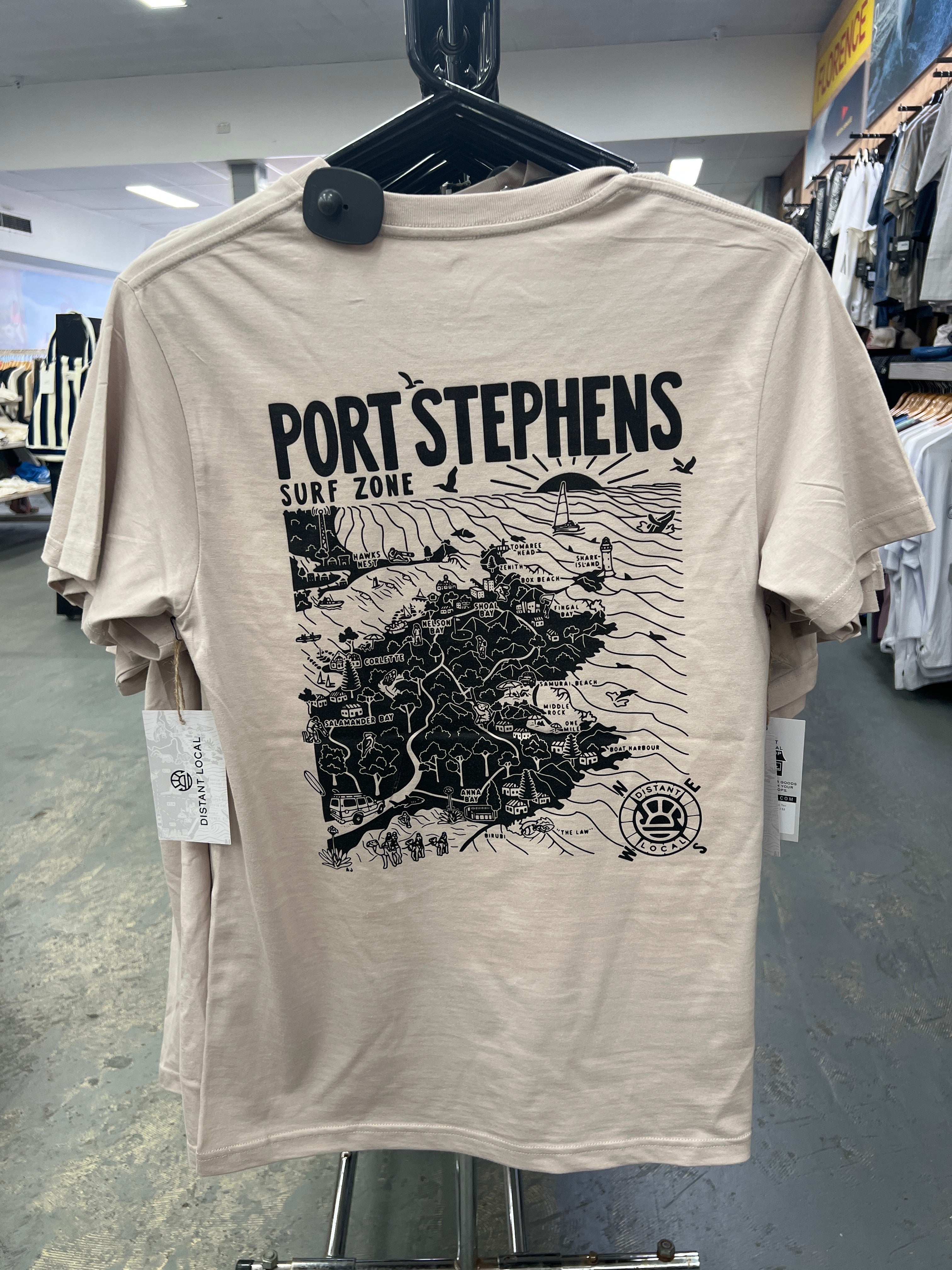 Tsunami Port Stephens Surf Zone Tee
