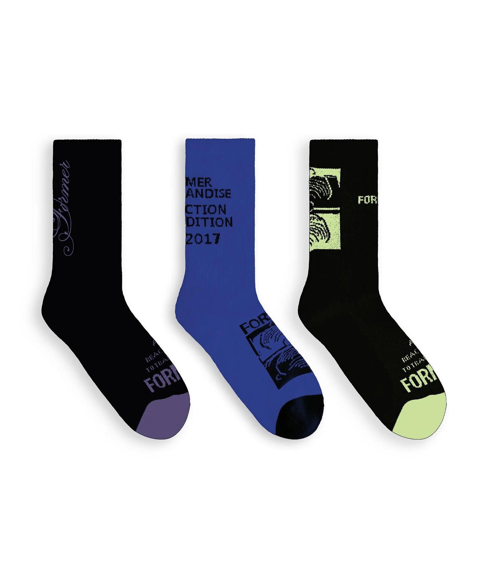 FORMER SYSTEM 3-PACK SOCK