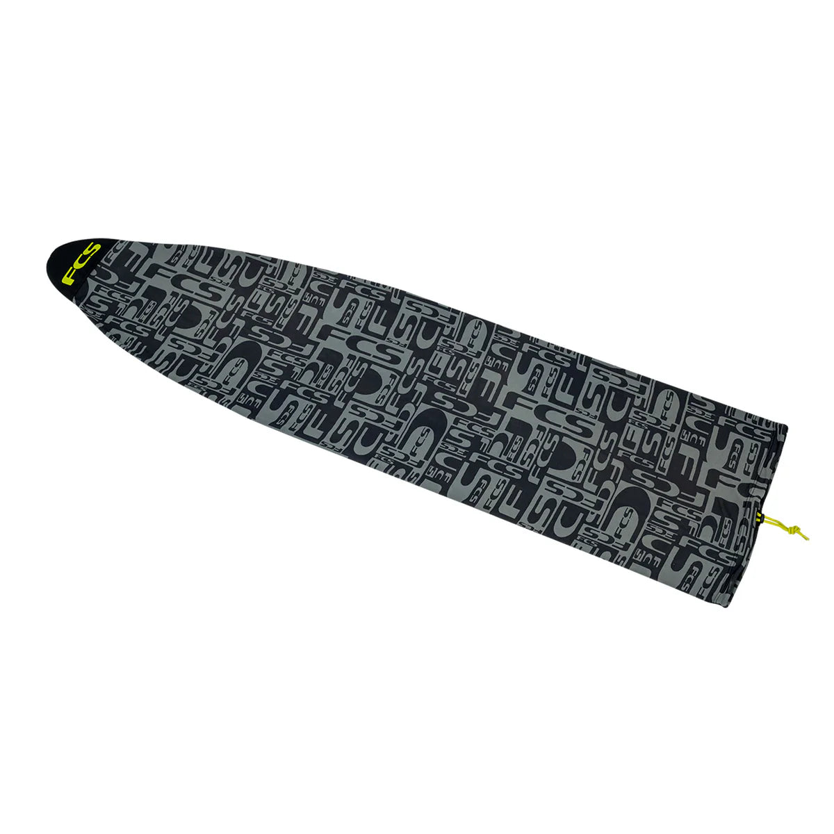 FCS Stretch All Purpose 5'6" Monogram Coal/Lime