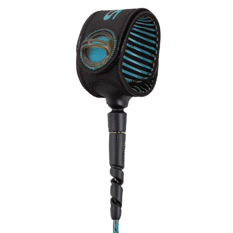 FCS Freedom Helix 7 All Round Leash Tranquil Blue/Black
