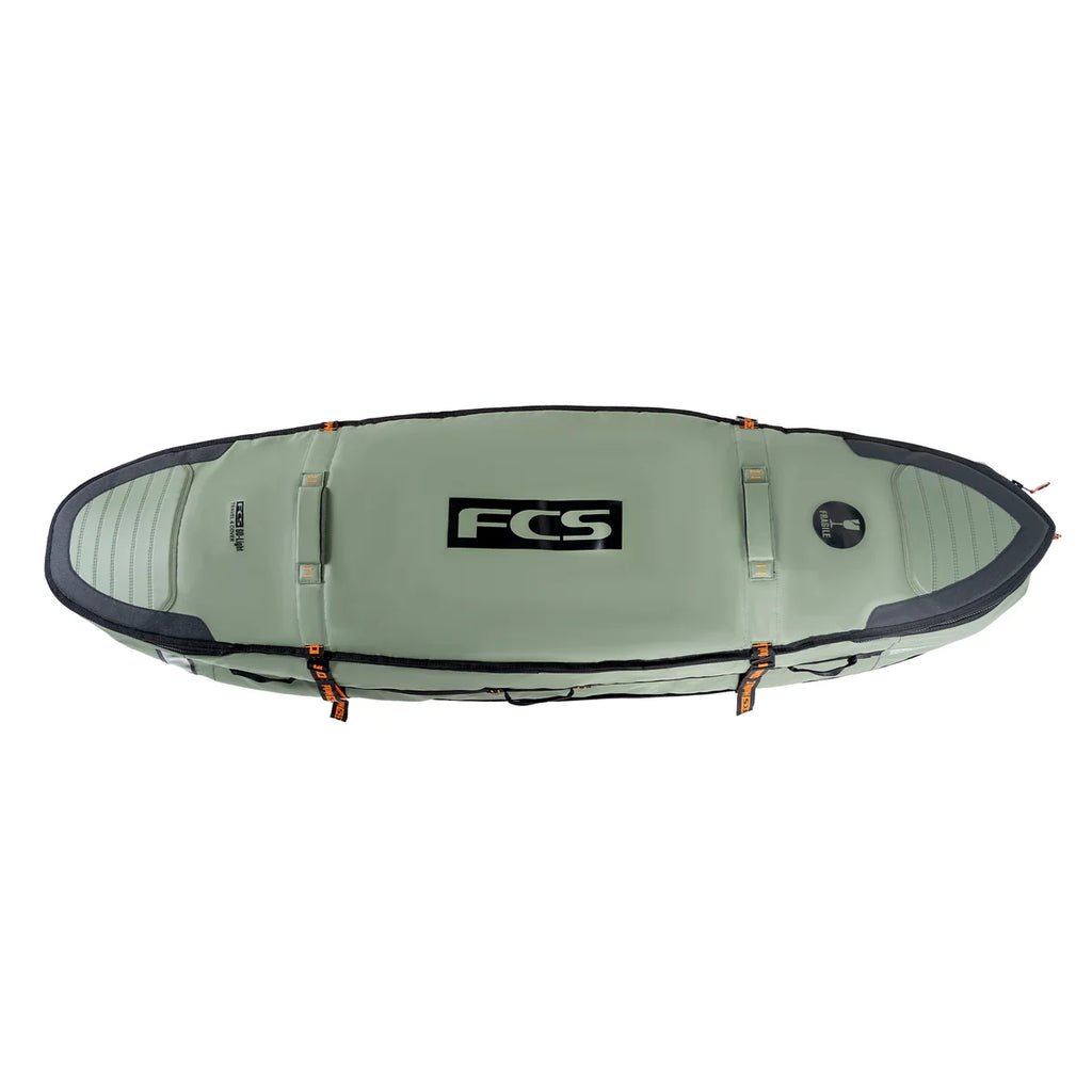 FCS Travel 3W Shortboard/Fish Wheelie 7'0" Alpine