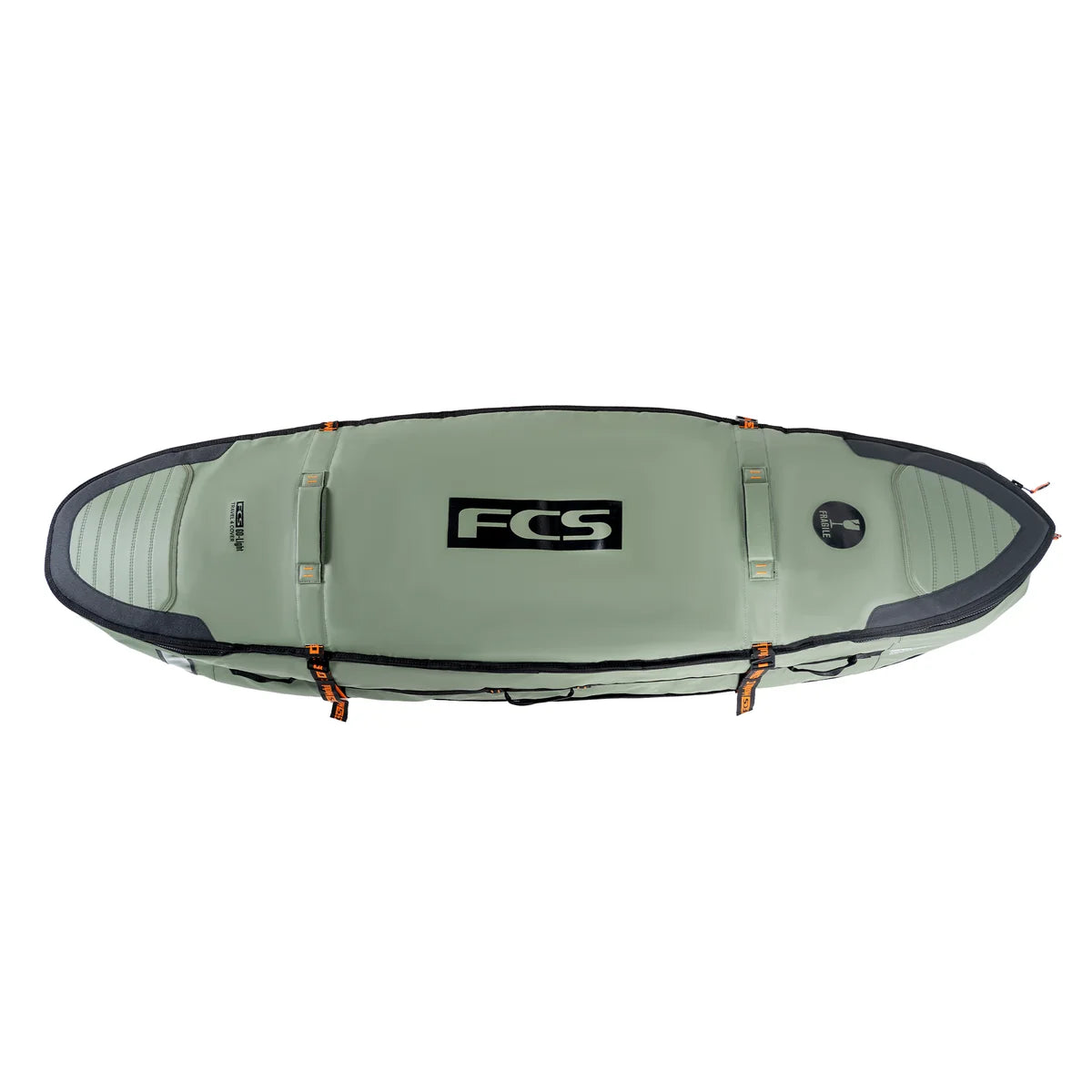 FCS Travel 3W Shortboard/Fish Wheelie 7'0" Alpine