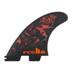 FCS II Filipe Toledo PC XS Black/Red Tri Retail Fins