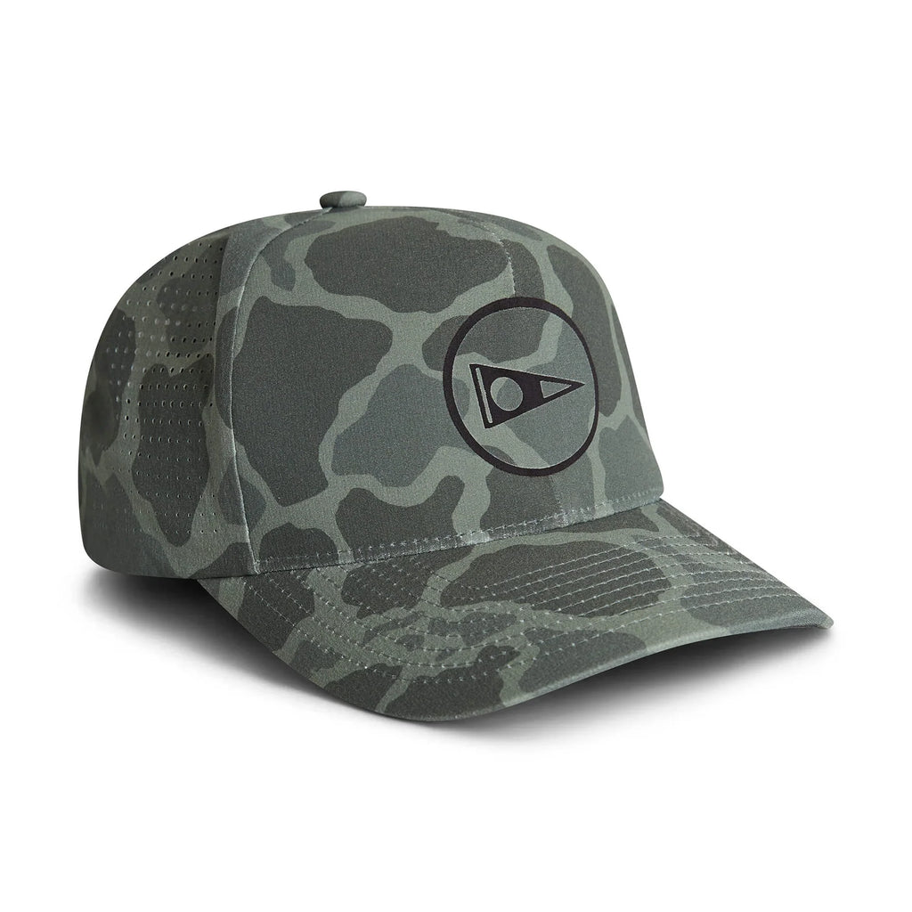 Florence Cordura Airtex Delta Trucker Hat Mountain Camo