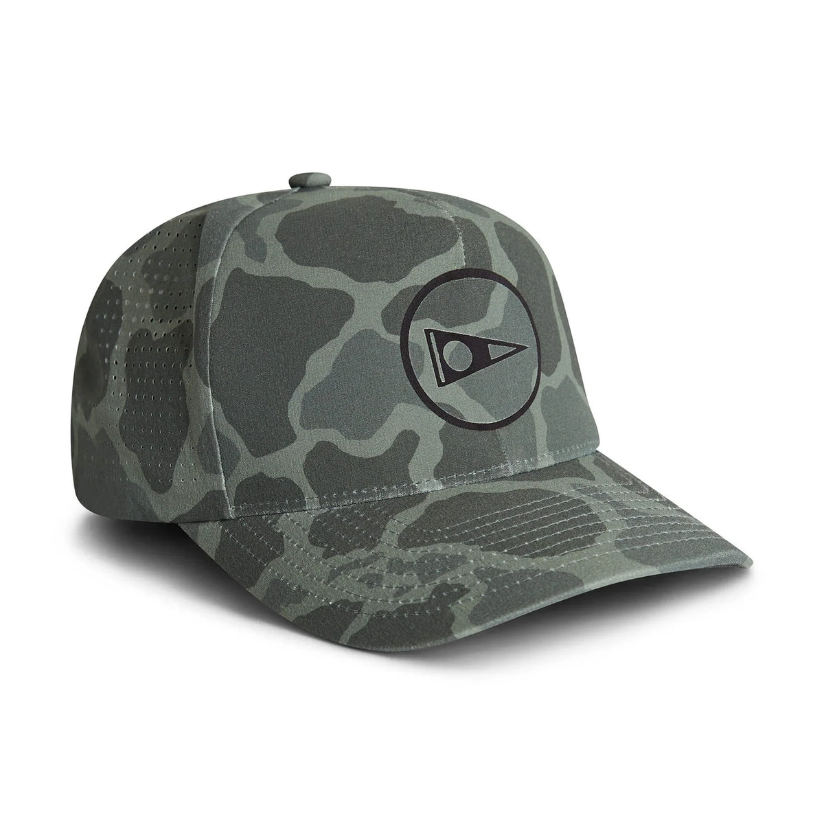 Florence Cordura Airtex Delta Trucker Hat Mountain Camo
