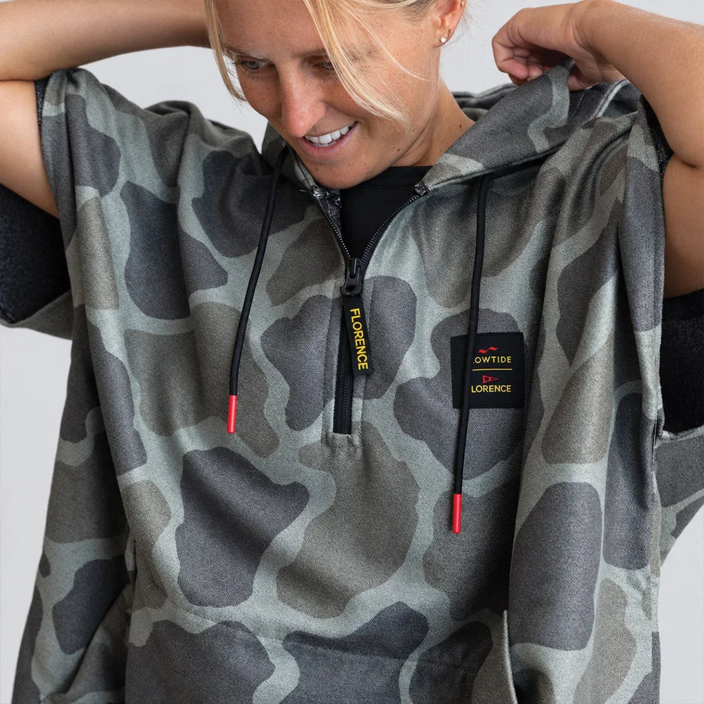 Slowtide Florence Performance Quick-Dry Poncho - Overland