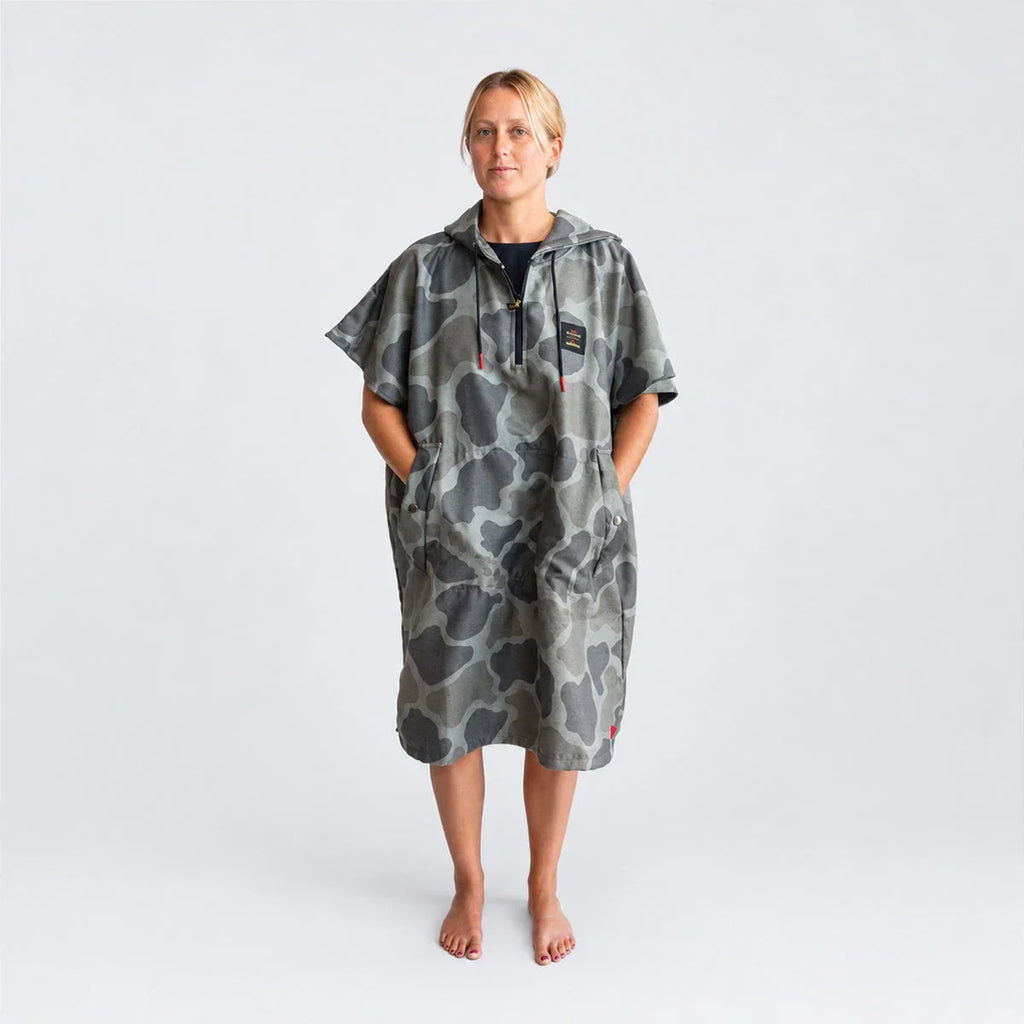 Slowtide Florence Performance Quick-Dry Poncho - Overland
