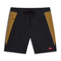 Florence Cordura Airtex Boardshort Black/Tan