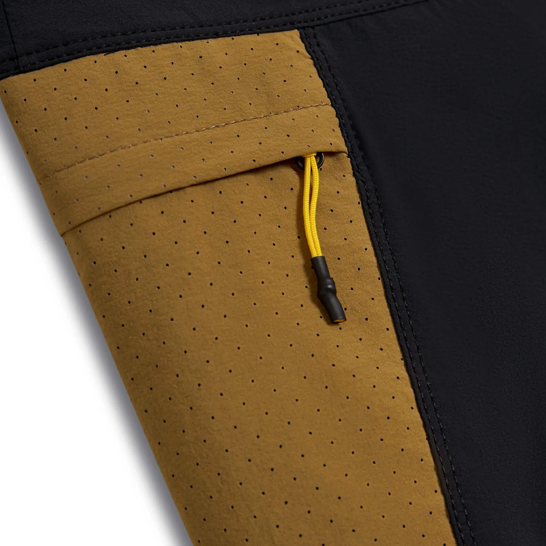Florence Cordura Airtex Boardshort Black/Tan